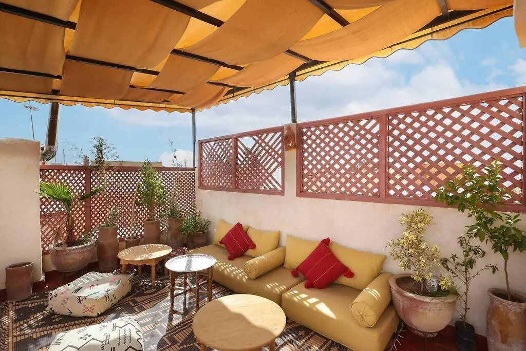 Riad El Khir En Centre Ville Rooftop Et Bassin Marrakesh Marokko